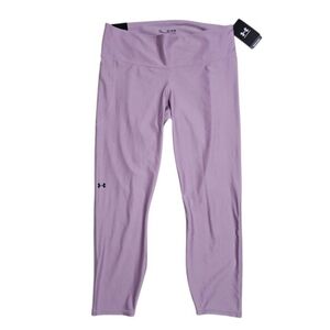 UNDER ARMOUR HeatGear No-Slip High-Waisted Ankle Leggings Womens Tall XXL